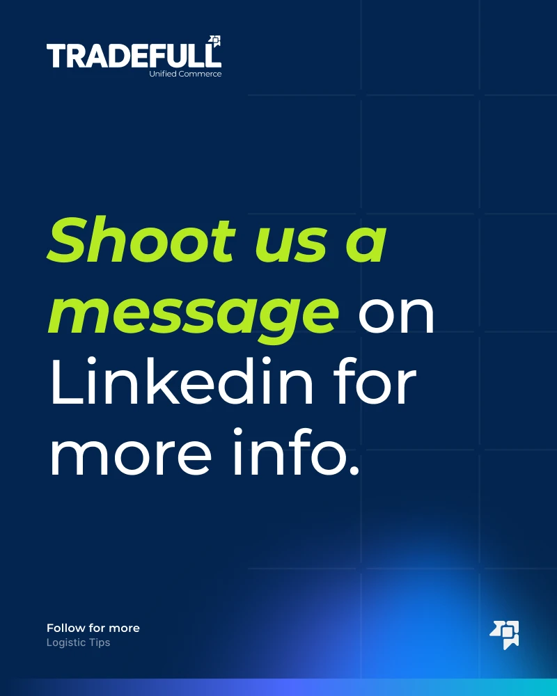 Carousel slide: Shoot us a message on LinkedIn for more info.
