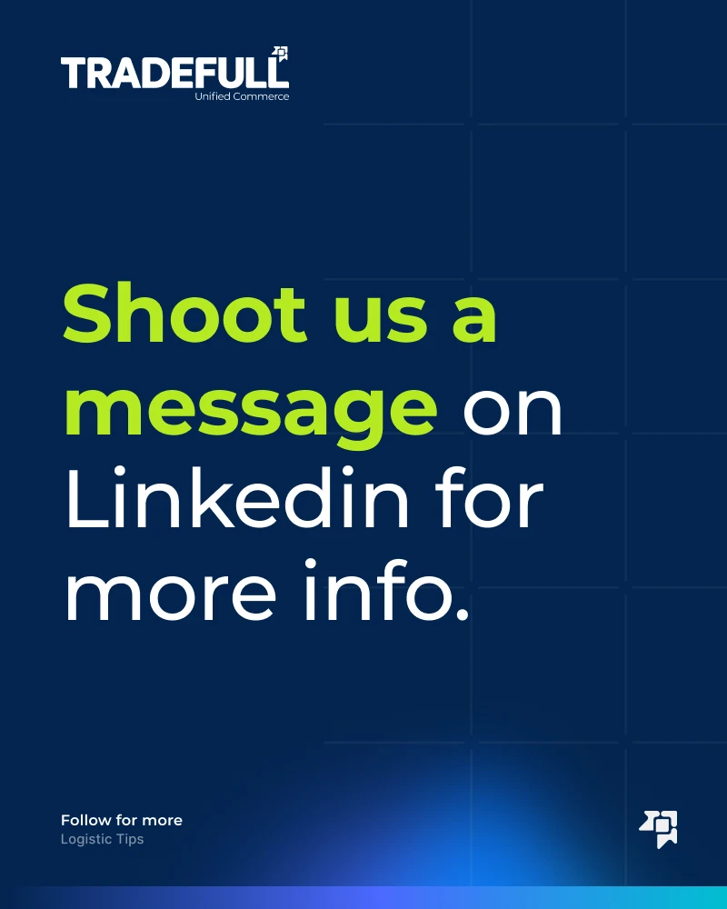 Carousel slide: Shoot us a message on LinkedIn for more info.